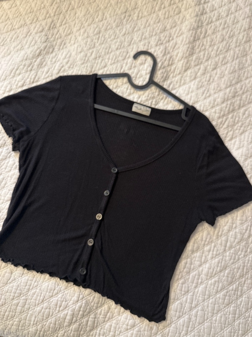 ✨ 3 for $30 ✨Gaze Ribbed Cropped Top